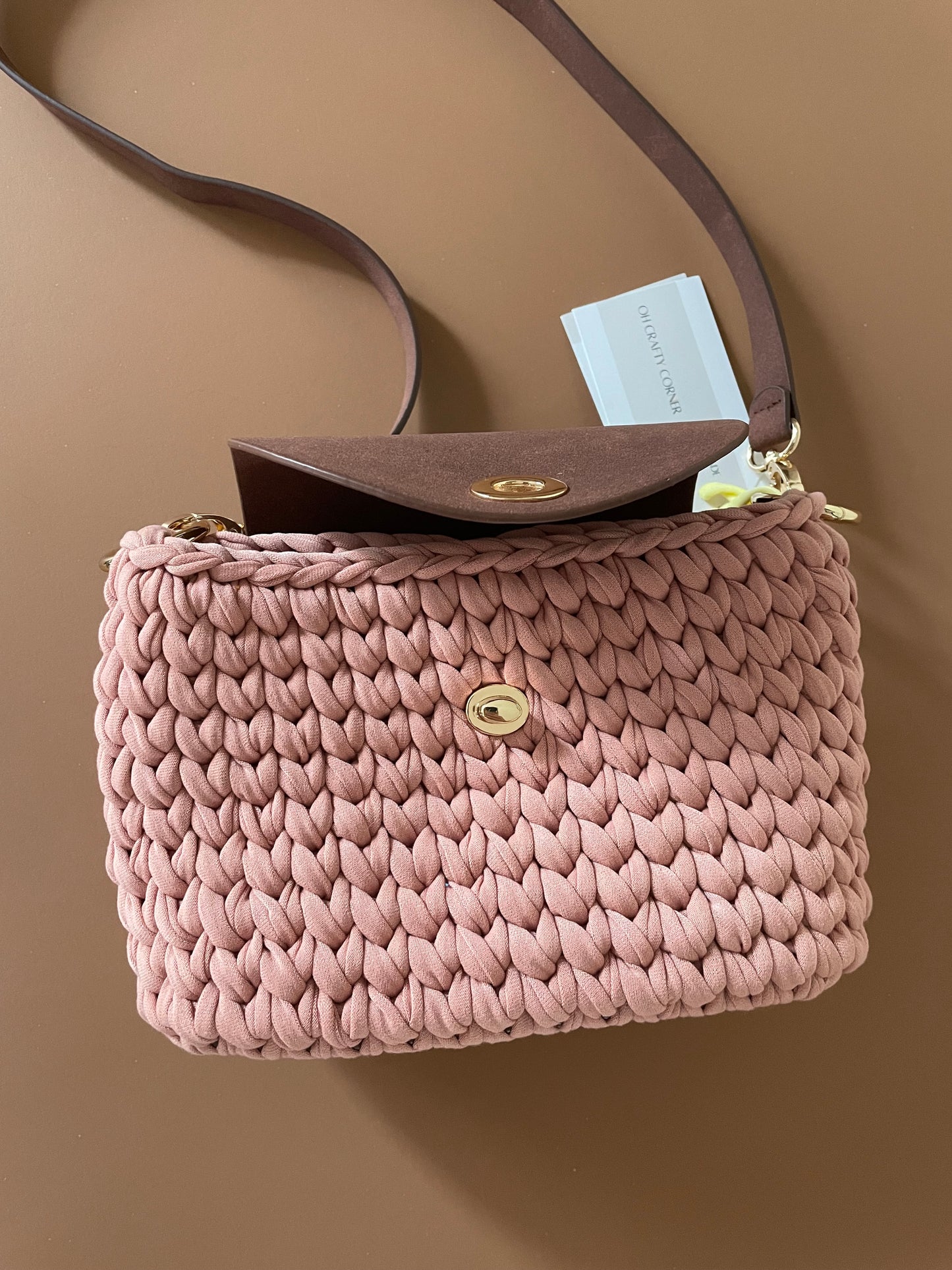 Small crochet purse