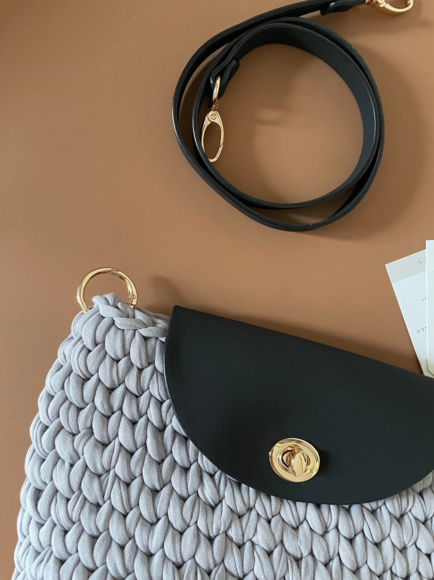 Small crochet purse